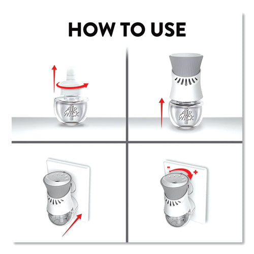 Scented Oil Twin Refill, Fresh Linen, 0.67 Oz, 2/pack, 6/carton
