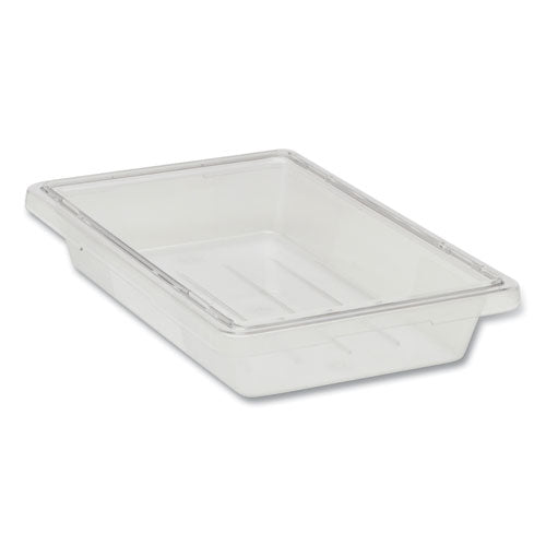 Cajas para alimentos/tote, 5 gal, 12 x 18 x 9, transparentes, de plástico