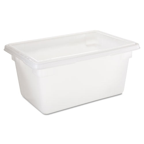 Food/tote Boxes, 21.5 Gal, 26 X 18 X 15, White, Plastic