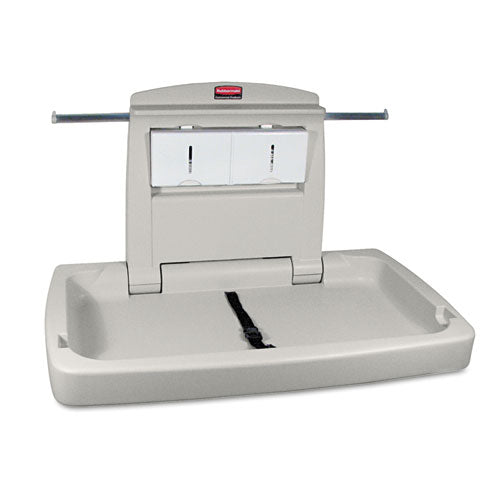 Cambiador de bebé Sturdy Station 2, 33,5 x 21,5, platino