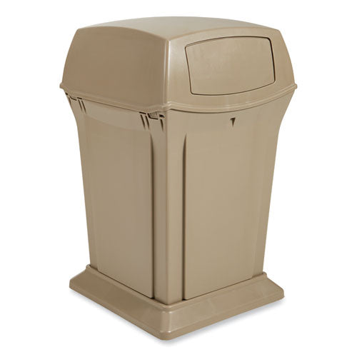 Contenedor a prueba de incendios Ranger, 35 gal, espuma estructural, beige