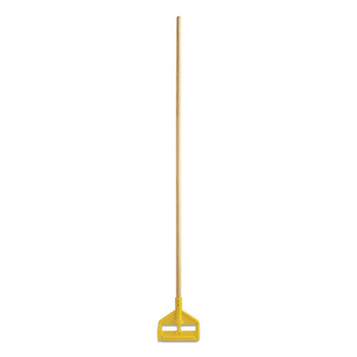 Invader Side-gate Wood Wet-mop Handle, 1" Dia X 60", Natural, 12/carton