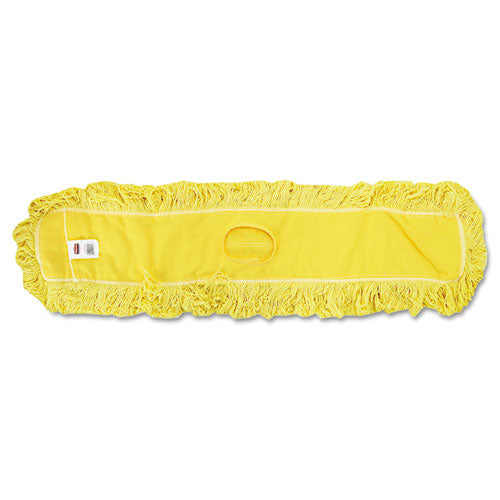 Cabezal para trapeador de polvo Trapper con extremos en bucle, 12 x 5, amarillo, 12 por caja