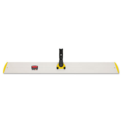 Hygen Quick Connect S-s Frame, Squeegee, 24w X 4 1/2d, Aluminum, Yellow