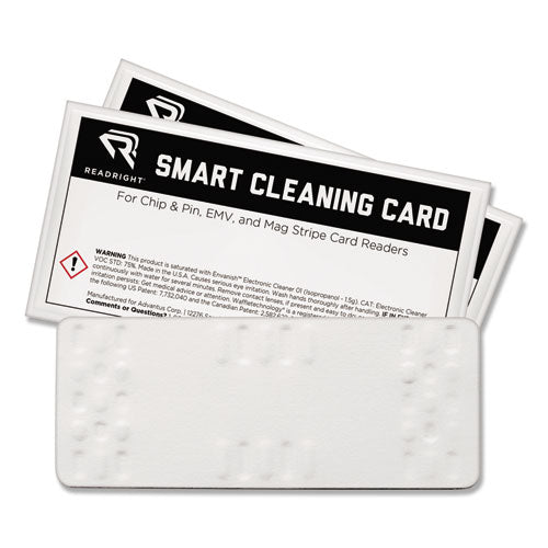 Tarjeta de limpieza inteligente con tecnología Waffle, 10/caja