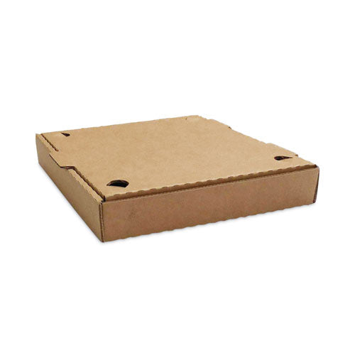 Cajas para pizza, 14 x 14 x 2, kraft, papel, 50/paquete