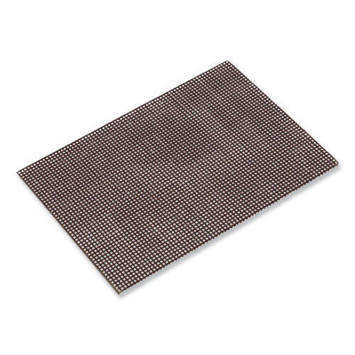 Malla para plancha, óxido de aluminio, 4 x 5,5, marrón, 20/paquete, 10 paquetes/cartón
