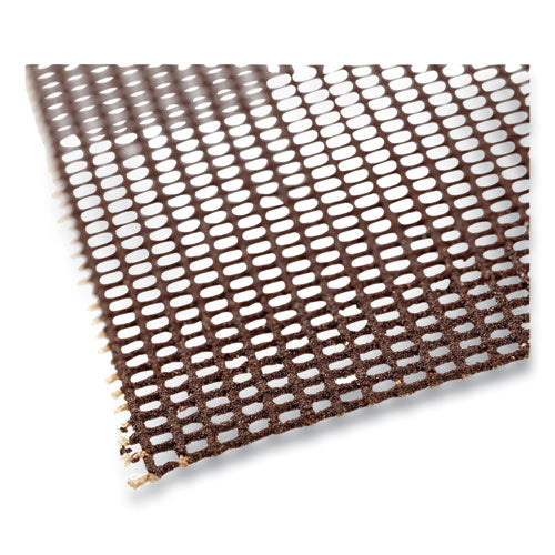 Malla para plancha, óxido de aluminio, 4 x 5,5, marrón, 20/paquete, 10 paquetes/cartón