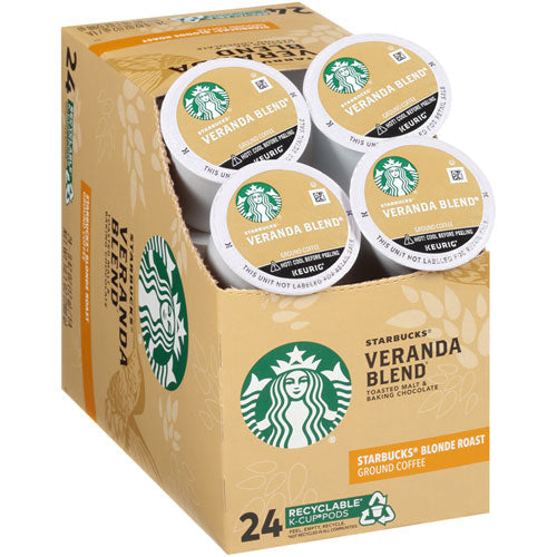 Veranda Blend Coffee K-cups, 24/caja, 4 cajas/cartón