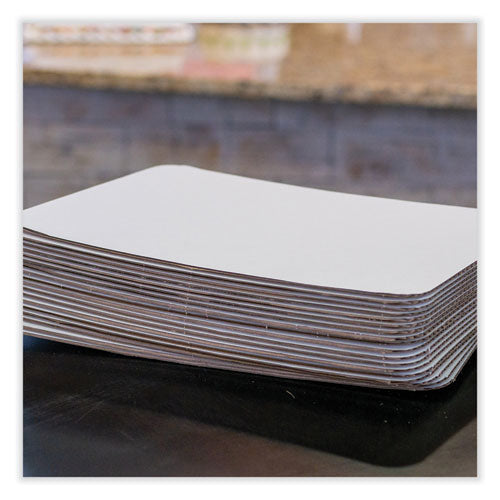 Bakery Bright White Cake Pad, Single Wall Pad, 25.5 X 17.5, Blanco, Papel, 50/cartón