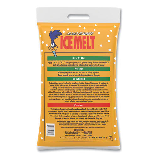 Road Runner Ice Melt, 20 Lb Bag