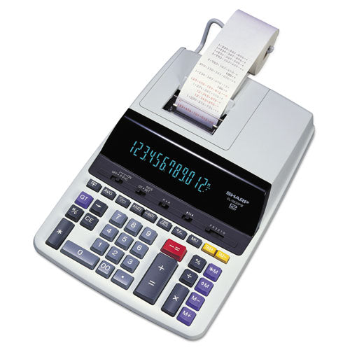 Calculadora de impresión en dos colores El2630piii, impresión en negro/rojo, 4,8 líneas/seg.