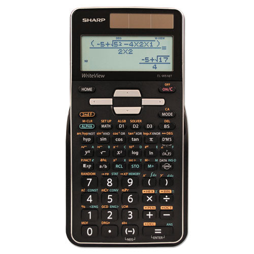 Calculadora científica El-w516tbsl, LCD de 16 dígitos