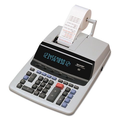 Calculadora de impresión a dos colores Vx2652h, impresión en negro/rojo, 4,8 líneas/seg.