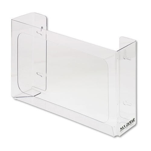 Clear Plexiglas Disposable Glove Dispenser, 3-box, Plexiglas, Clear, 18 X 3.75 X 10