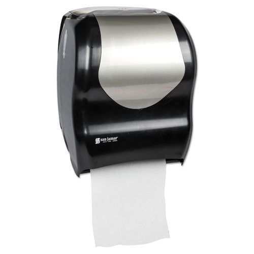 Tear-n-dry Touchless Roll Towel Dispenser, 16.75 X 10 X 12.5, Black/silver