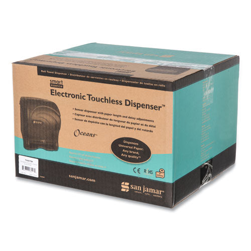 Dispensador electrónico de toallas Oceans Smart Essence, 11.88 x 9.1 x 14.4, negro