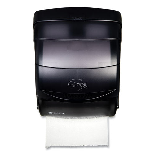 Dispensador de toallas en rollo con palanca Integra, 11.5 x 11.25 x 13.5, Black Pearl