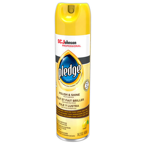 Pulidor de muebles, limón, aerosol de 14.2 oz