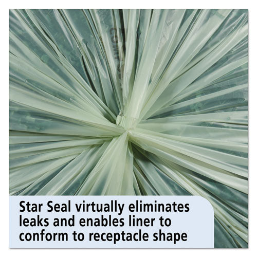 Bolsas Ecosafe-6400, 48 gal, 0,85 mil, 42" x 48", verde, 40/caja