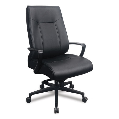 Silla ejecutiva, altura del asiento de 20,5" a 23,5", negra