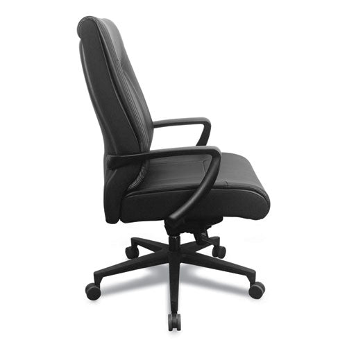 Executive Chair, 20.5" To 23.5" Seat Height, Black