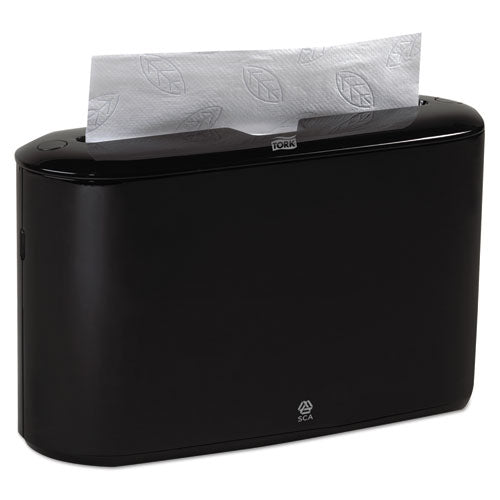 Dispensador de toallas para encimera Xpress, 12,68 x 4,56 x 7,92, acero inoxidable/negro