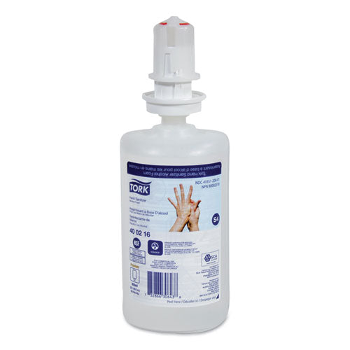Desinfectante de manos en espuma con alcohol premium, botella de 1 L, sin perfume, 6/cartón