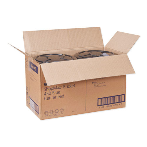 Advanced Shopmax Wiper 450, 8.5 X 10, azul, 200/cubo, 2 cubos/cartón