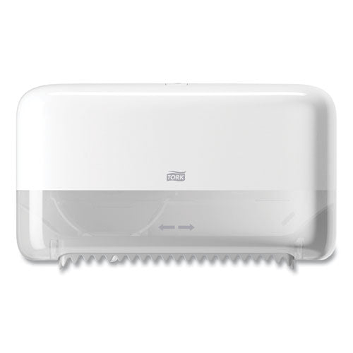 Dispensador de papel higiénico Elevation Coreless de alta capacidad, 14.17 x 5.08 x 8.23, blanco