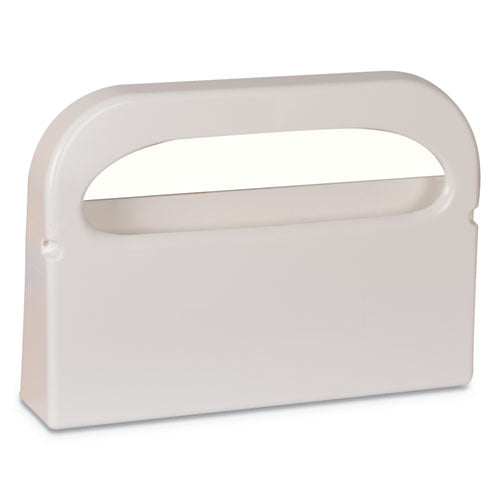 Dispensador de tapas para asientos de inodoro, 16 X 3 X 11.5, blanco, 12 por caja