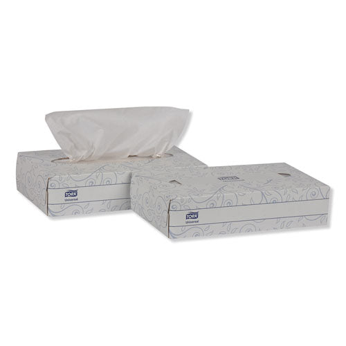 Pañuelo facial universal, 2 capas, blanco, 100 hojas/caja, 30 cajas/cartón