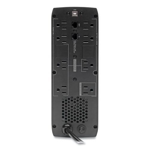 Eco Series Desktop Ups Systems With Usb Monitoring, 8 Outlets, 1,000 Va, 316 J