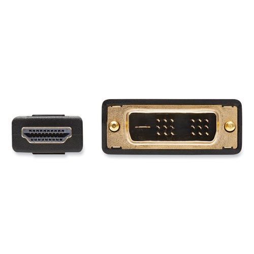 Cable HDMI a Dvi-d, cable adaptador de monitor digital (m/m), 6 pies, negro
