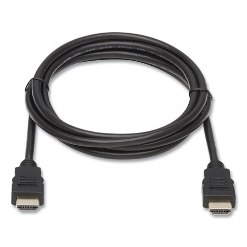 Cable HDMI de alta velocidad, Ultra HD 4k x 2k, video digital con audio (m/m), 6 pies, negro