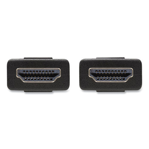 Cable HDMI de alta velocidad con Ethernet, Ultra HD 4k x 2k, (m/m), 6 pies, negro