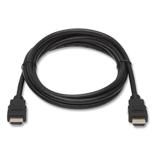 Cable HDMI de alta velocidad con Ethernet, Ultra HD 4k x 2k, (m/m), 6 pies, negro