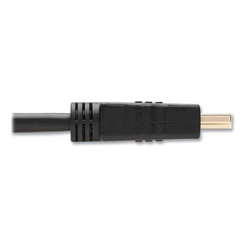 Cable HDMI de alta velocidad con Ethernet, Ultra HD 4k x 2k, (m/m), 10 pies, negro