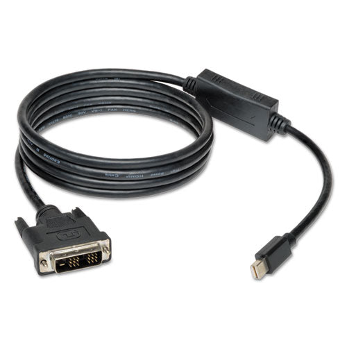 Adaptador de cable Mini Displayport/Thunderbolt a HDMI, 6 pies, negro
