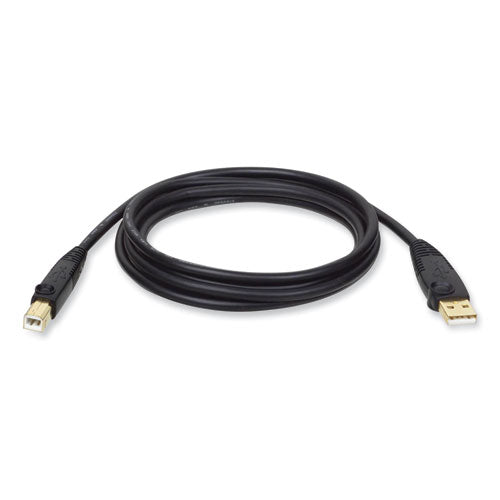 Cable USB 2.0 A/b, 10 pies, negro