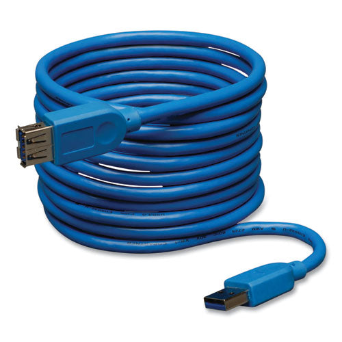 Cable de extensión USB 3.0 Superspeed, 10 pies, azul
