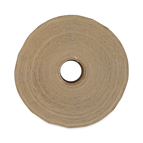 Glass-fiber Reinforced Gummed Kraft Sealing Tape, 3" Core, 3" X 450 Ft, Brown, 10/carton