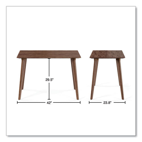 Escritorio Midmod, 42" x 23.82" x 29.53", espresso