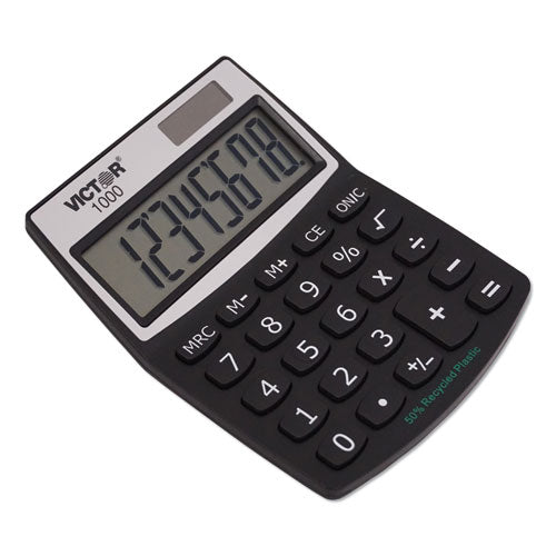 Calculadora Minidesk 1000, Lcd de 8 dígitos