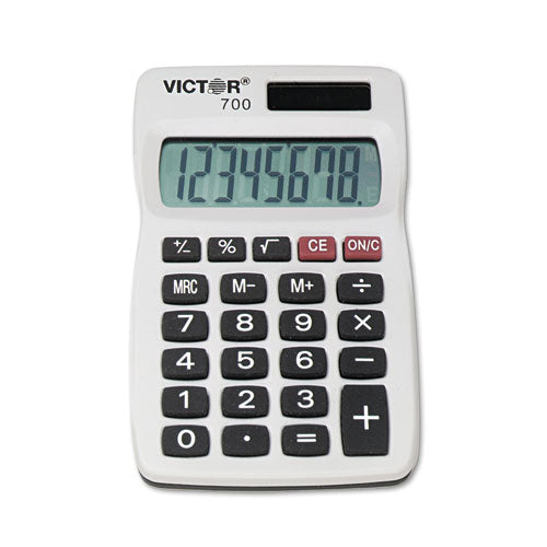 Calculadora de bolsillo 700, Lcd de 8 dígitos