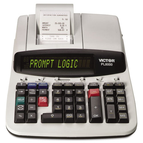 Pl8000 Calculadora de impresión lógica de solicitud de un color, impresión en negro, 8 líneas/seg.