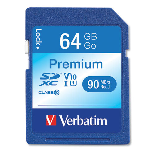 Tarjeta de memoria Premium Sdxc de 64 gb, Uhs-i V10 U1 Clase 10, velocidad de lectura de hasta 90 mb/s