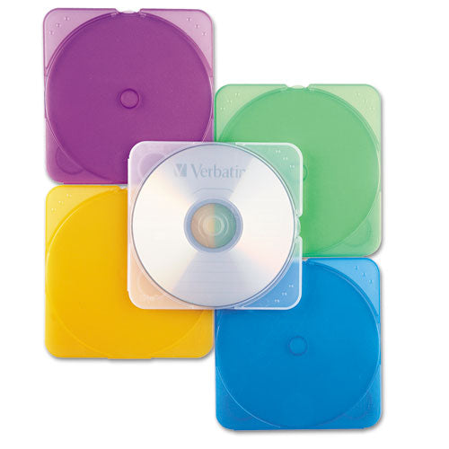 Estuche Trimpak para CD/DVD, transparente, 200/paquete