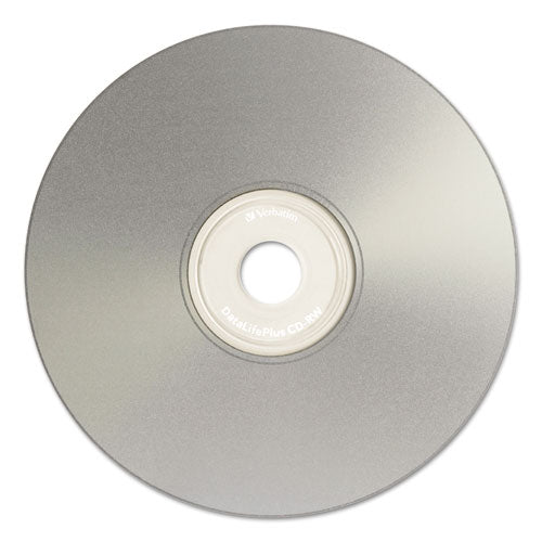 Disco regrabable imprimible Cd-rw Datalifeplus, 700 Mb/80 min, 12x, Eje, Plata, 50/paquete