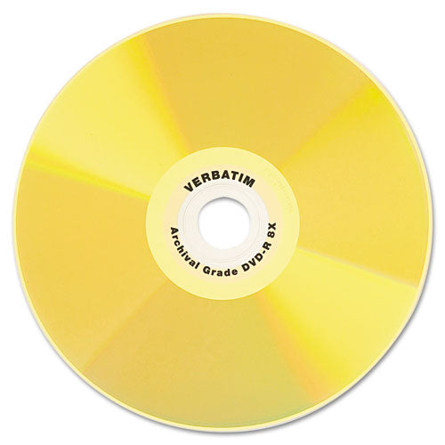 Disco grabable Cd-r Archival Grade, 700 Mb/80 Min, 52x, Eje, Dorado, 50/paquete